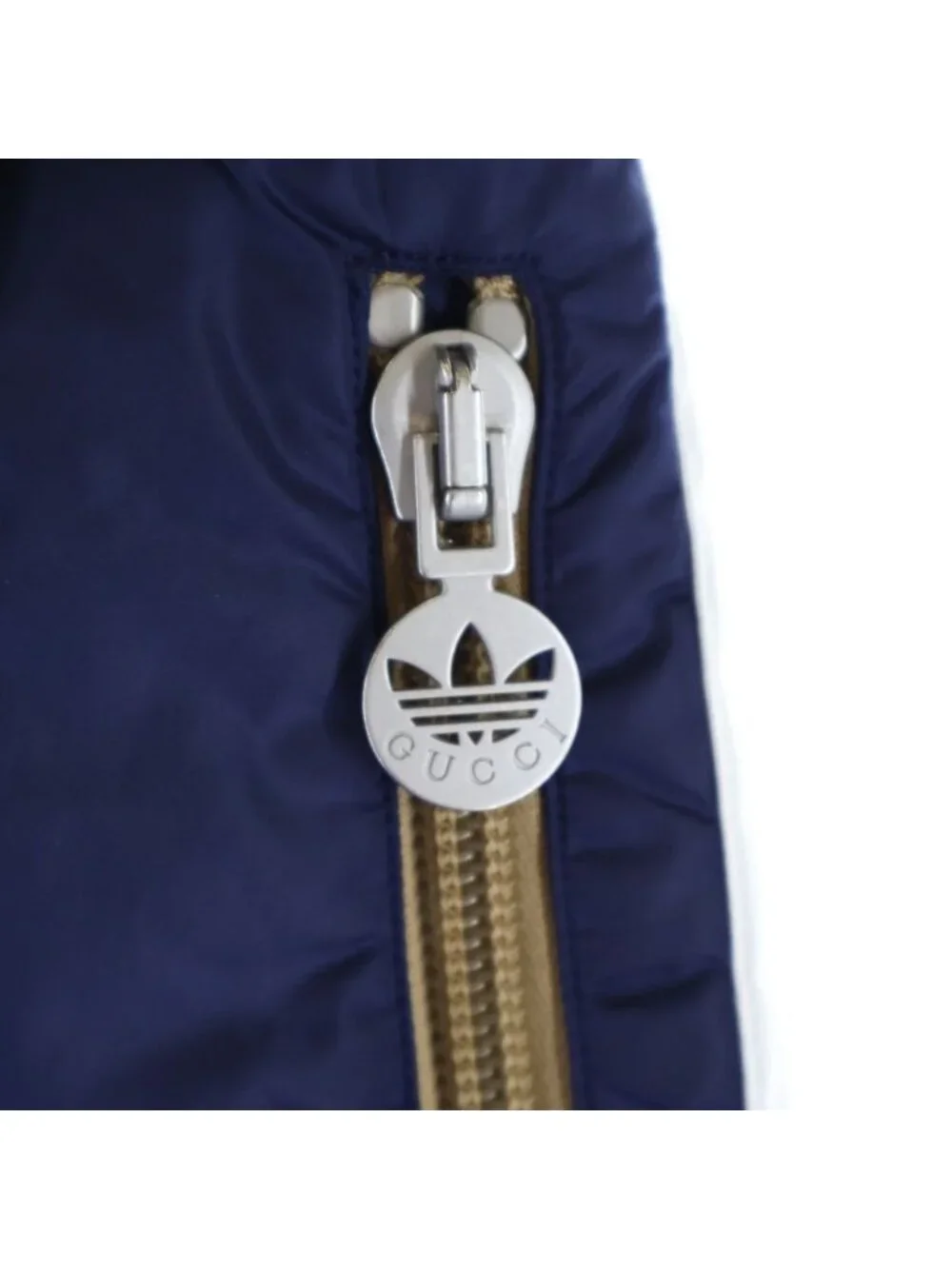 Gucci Adidas Track Pants Zalcq Sidestrive Nylon Navy
